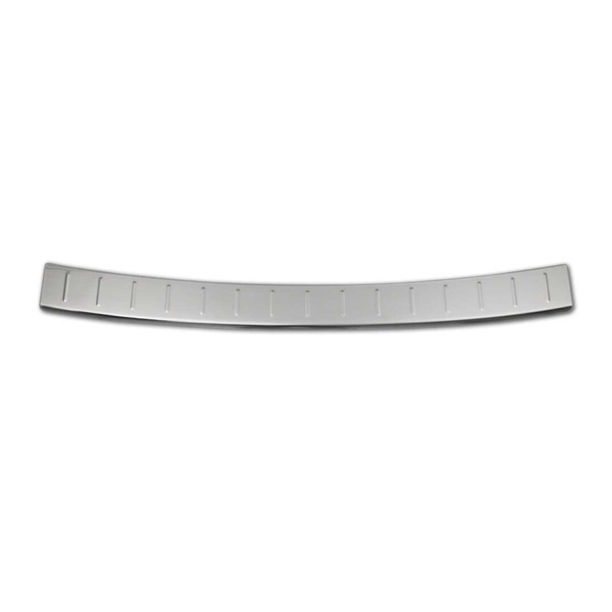 Mercedes C Class S205 Bumper Sill Cover - Rear - Omac - Gloss Silver - '15-'21